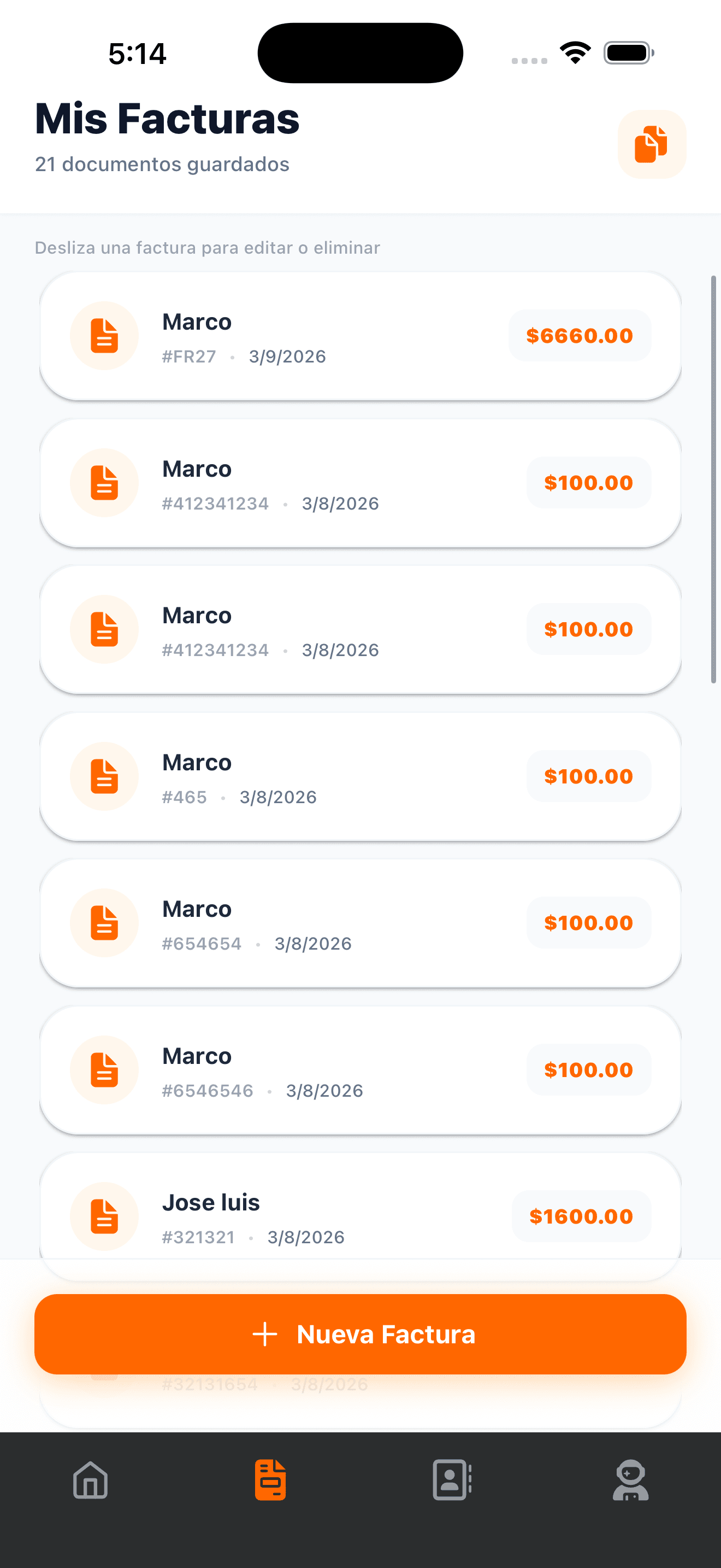 Perfil y Configuración